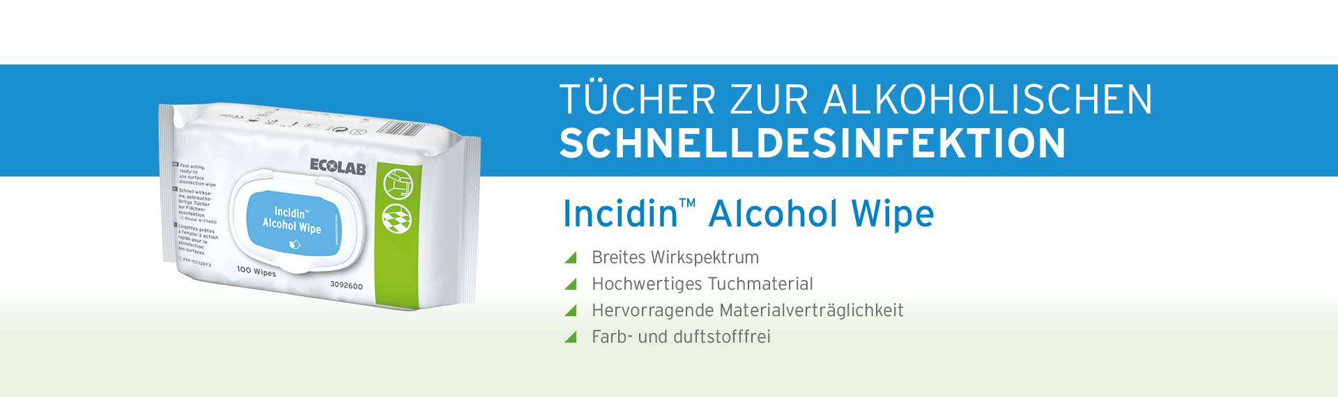 Incidin Alcohol Wipe